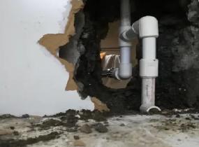 米东厨房下水管道漏水检测